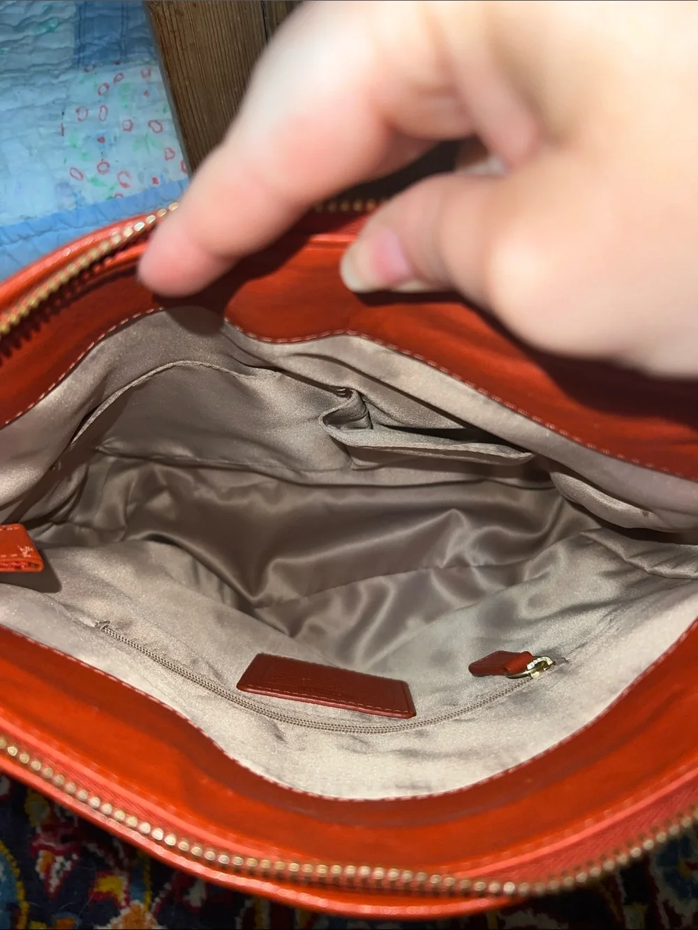 Coach F20114 Ashley Leather Hobo Bag